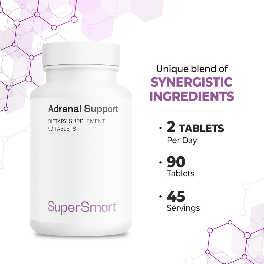 Magnesium dimalate in Supersmart Adrenal Support supports mineral balance