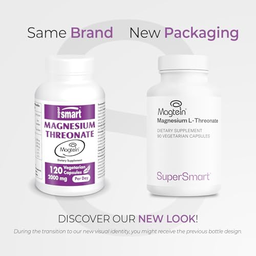 Closeup of Supersmart Magtein capsules highlighting high-potency magnesium L-threonate.