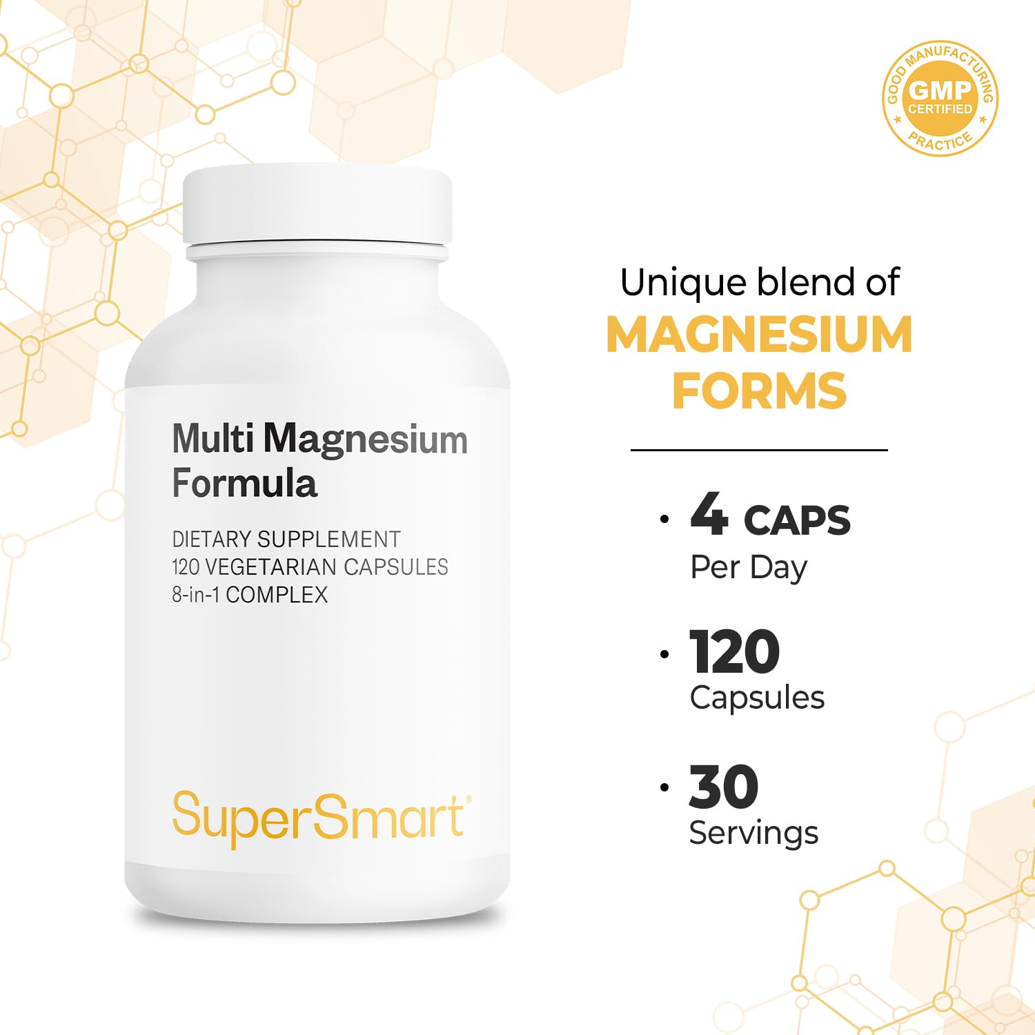 Supersmart packaging emphasizes vegetarian-friendly design for everyday wellness.