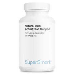 Supersmart Natural Anti Aromatase bottle shows balanced wellness potential.