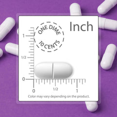Supersmart Nerve Comfort tablet side view illustrating easy daily dosing