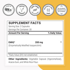 Supersmart non-GMO gluten-free label closeup emphasizes vegetarian-friendly formula
