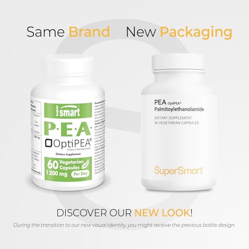 Supersmart OptiPEA capsules close-up for convenient daily use.