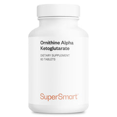 Supersmart Ornithine OKG bottle for easy daily supplementation and support.