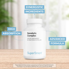 Graphic highlighting Supersmart Quercefit patented ingredients for bioavailable synergy.