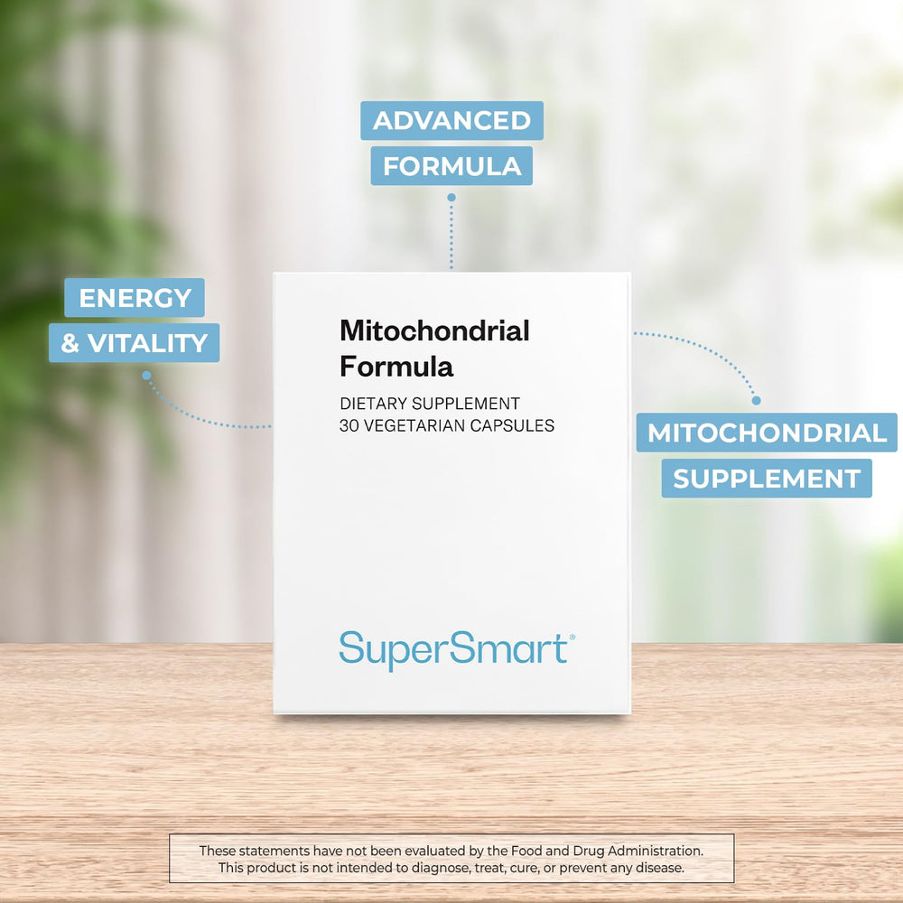 Supersmart R-Lipoic Acid capsules for energy metabolism support.