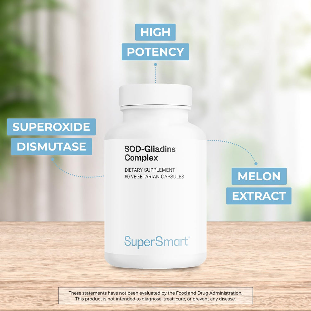 Supersmart SOD Gliadins label closeup notes wheat proteins