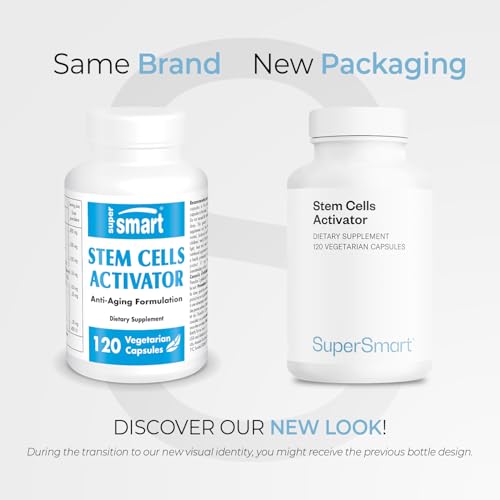 Supersmart Stem Cells Activator capsules ready for convenient vegetarian dosing.