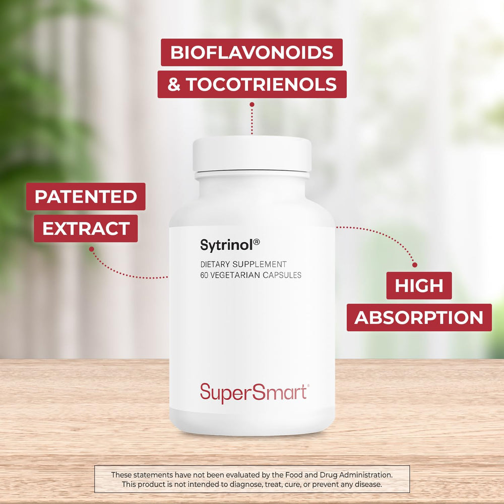 Gluten-free label on Supersmart Sytrinol packaging