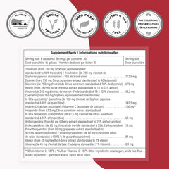 VeinoMax horse chestnut extract close-up promotes vascular care.