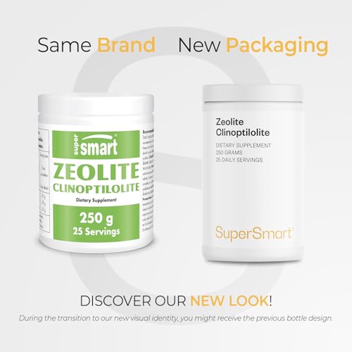 Supersmart Zeolite Clinoptilolite powder scoop showing easy dosing
