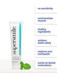 Supersmile Clear New Generation toothbrush for a gentle, thorough clean.