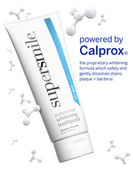 Supersmile ICY Mint whitening accelerator tube ready for use.