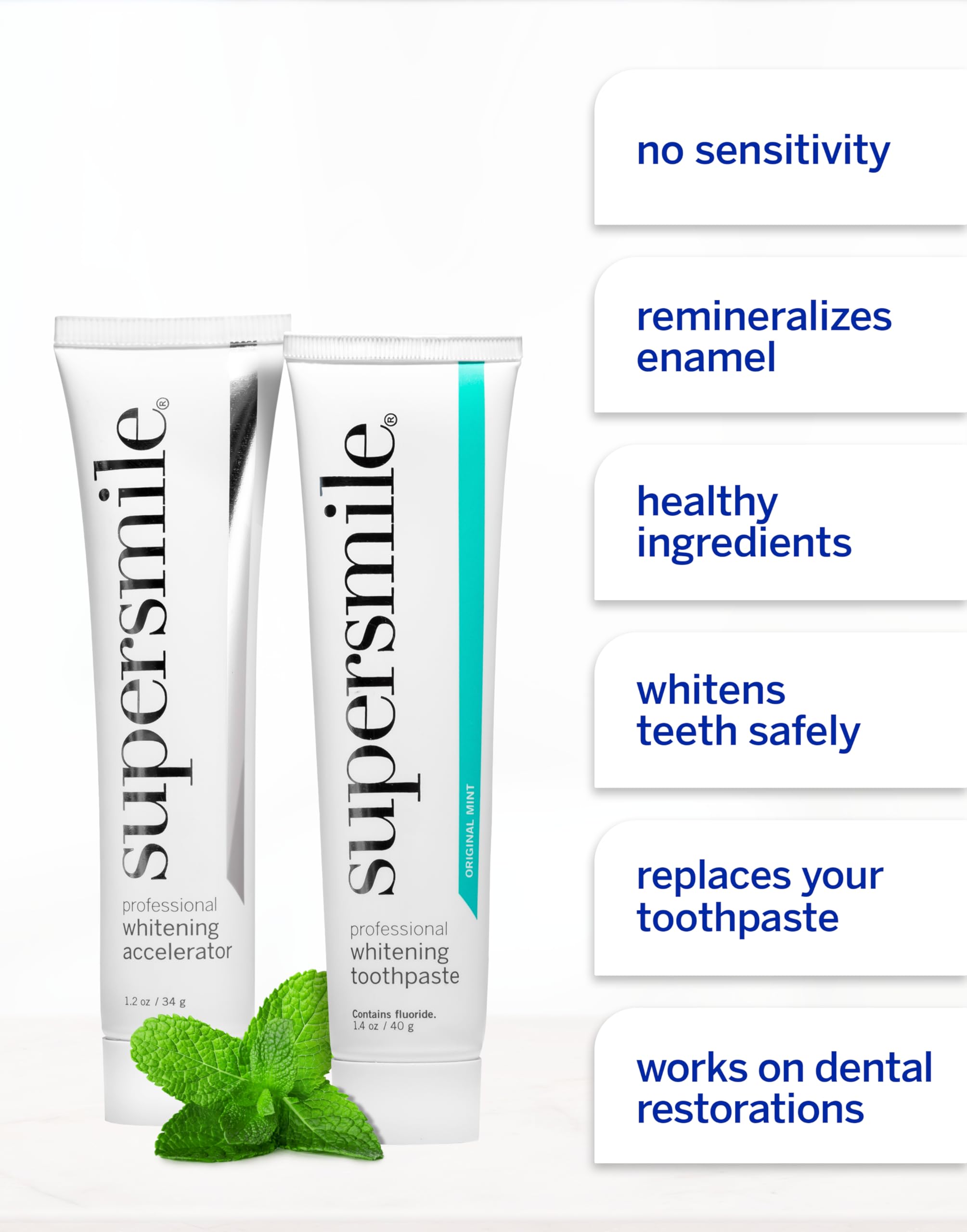 Supersmile TSA kit box for travel-friendly whitening on the go.