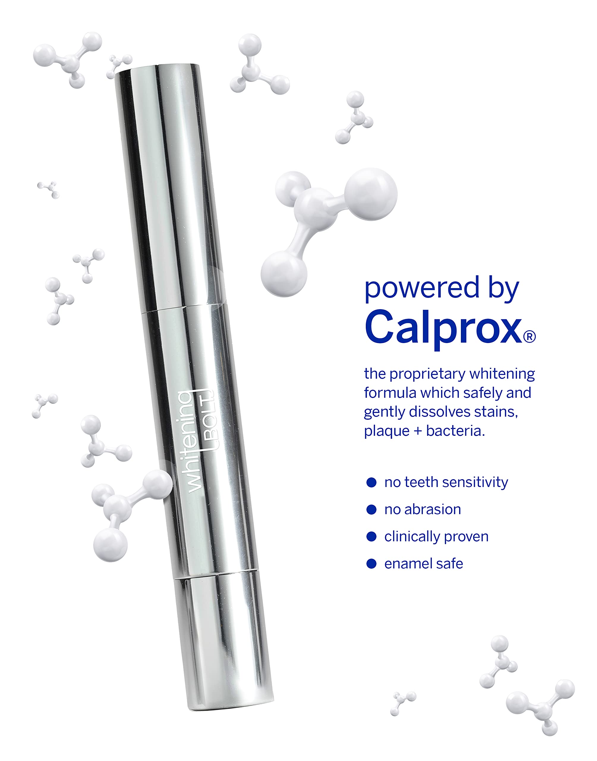 Supersmile Whitening Bolt sealant protector forms long-lasting stain defense after meals