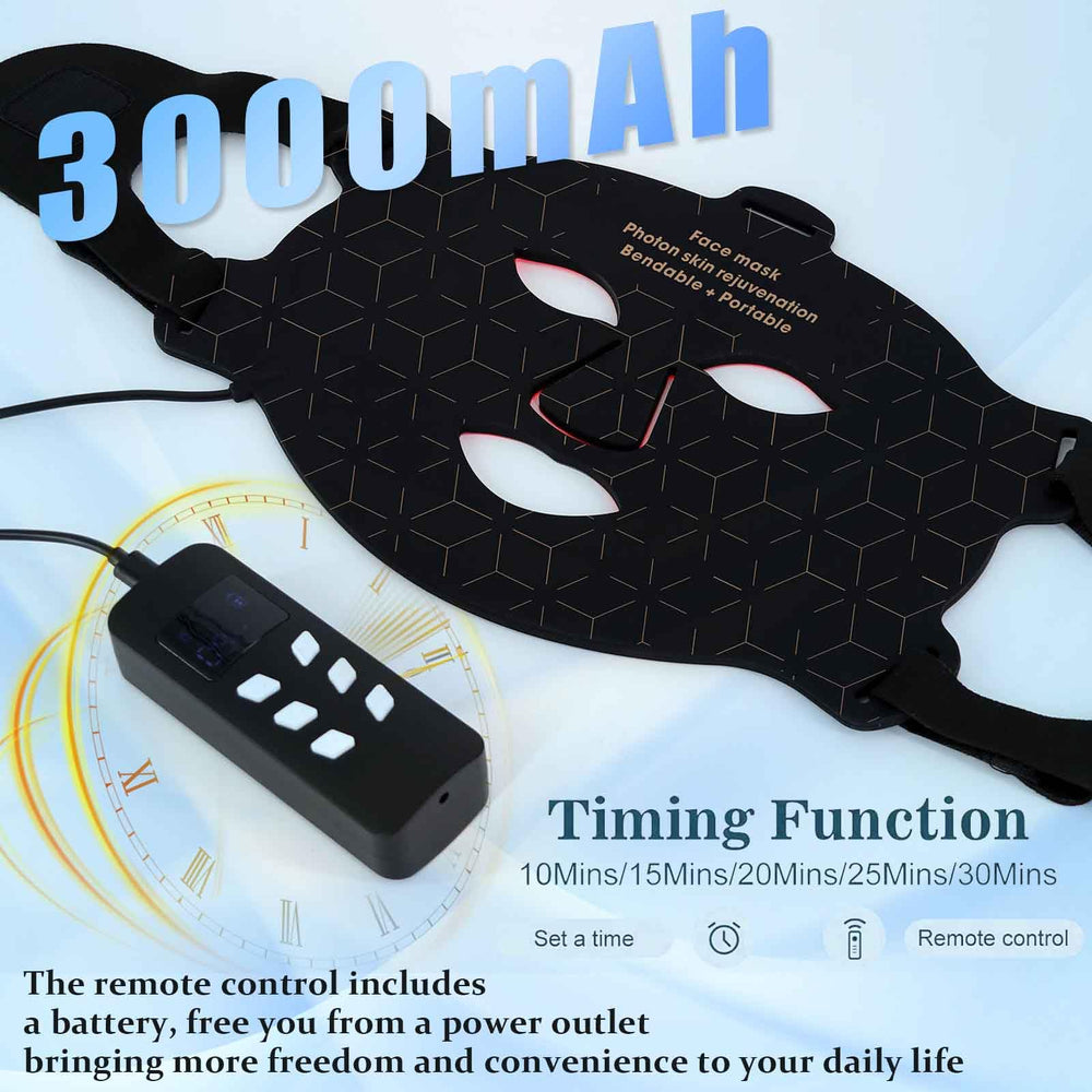 Supersred 240 LEDs with four colors for diverse skincare routines.