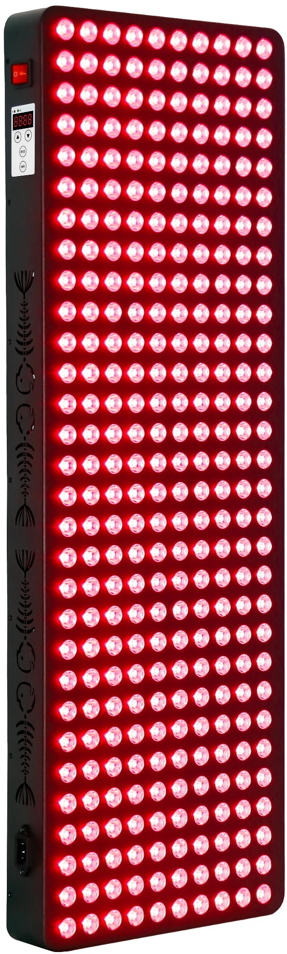 Supersred full-body panel front view for convenient at-home sessions.