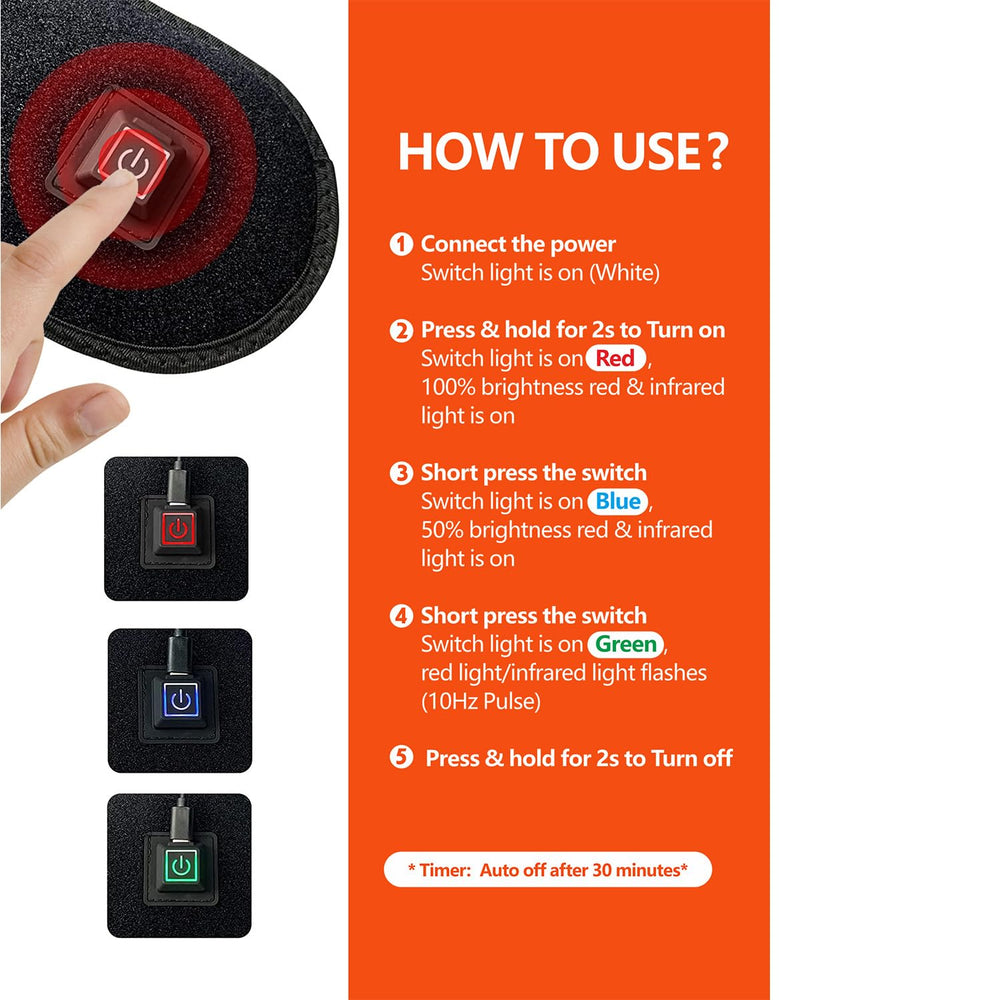 Adjustable Velcro strap on Supersred Therawrap ensures secure fit