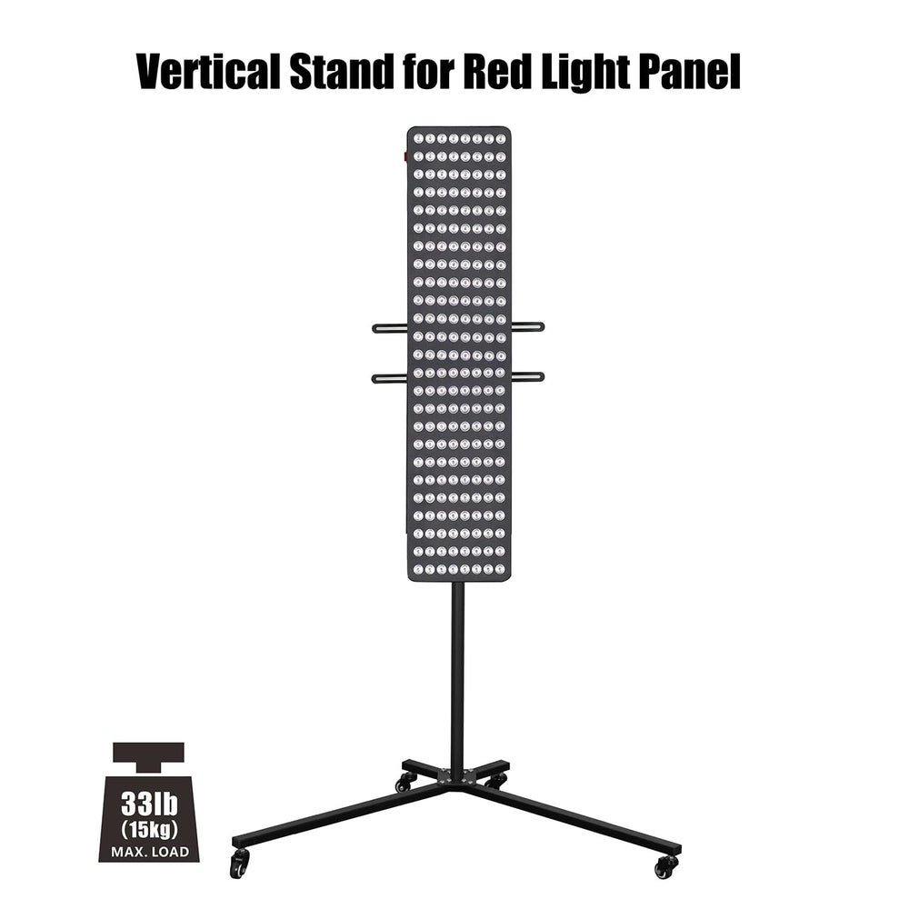 Supersred sturdy stand supports up to 33 lb for various panels.