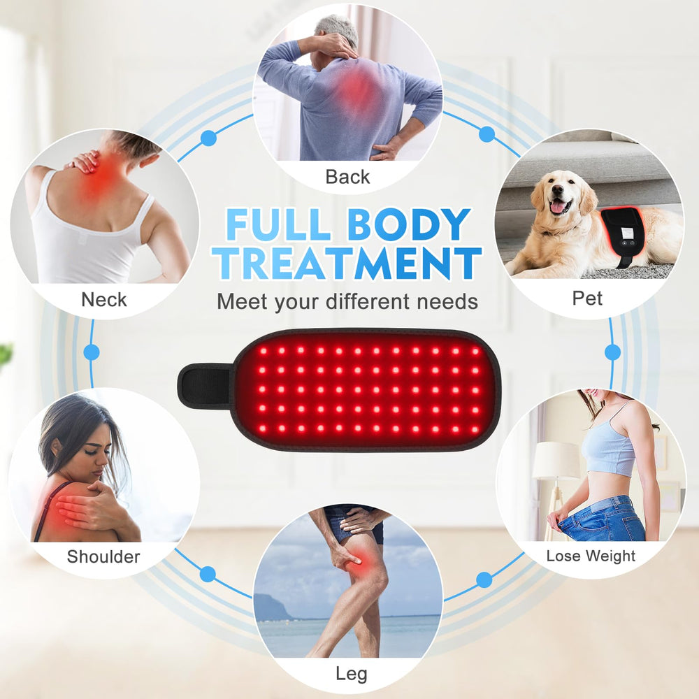 SUPKIZ red light therapy body compact-design for easy storage.