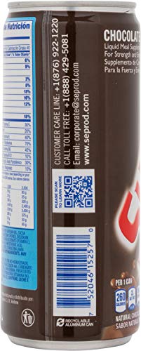Supligen Chocolate Liquid Meal after workout supports recovery with protein and vitamins