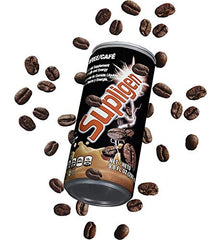 Supligen Coffee bottle on desk for morning focus and endurance.