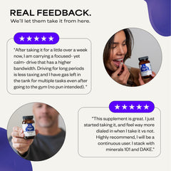 Suppgrade Labs Brain 101 morning routine with coffee and capsules.