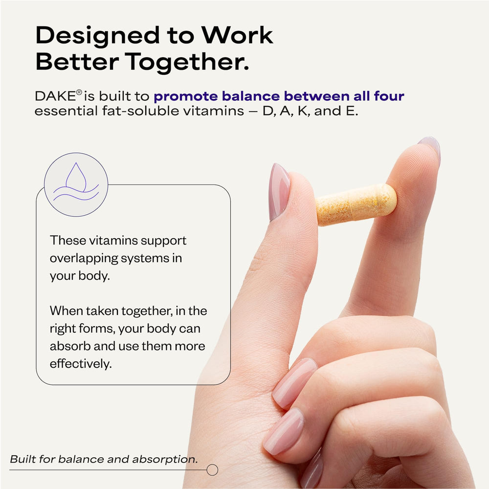 Suppgrade Labs DAKE packaging box with clean design and allergen information.