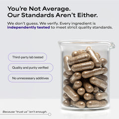 Suppgrade Labs Organs 101 nutrition panel highlighting key nutrients.