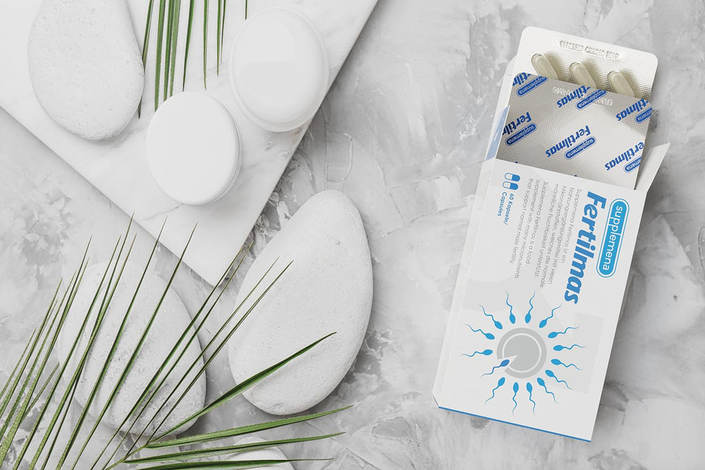 Supplemena Fertilmas ingredients list L-Carnitine Zinc Vitamin D3 Folic Acid for support