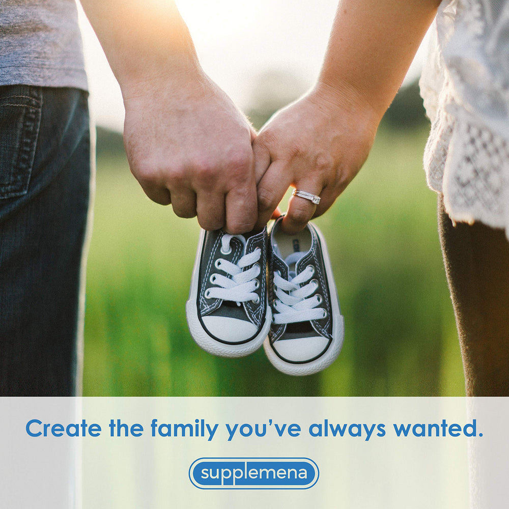 Supplemena Fertilmas use scene couple planning to conceive with routine supplement