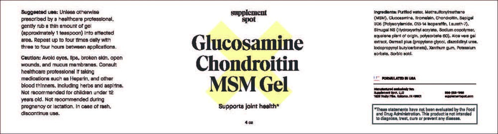 Supplement Spot 90 day supply packaging for convenient use