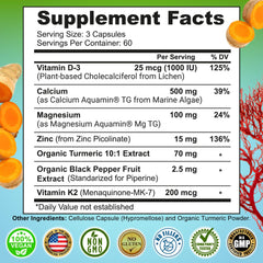 The SUPPLEMENTS STUDIO third-party lab testing label confirms purity