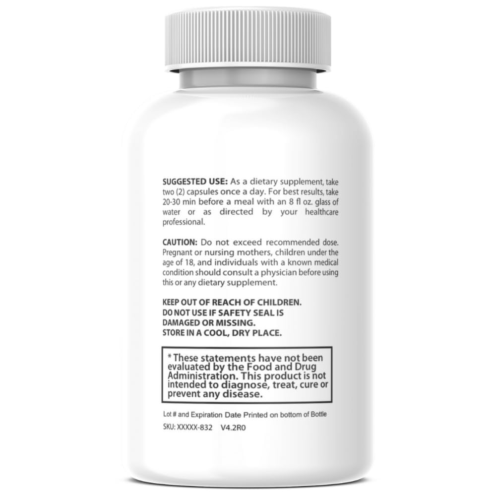 Back label on SuppNature Berberine Plus bottle with daily metabolic support guidance.