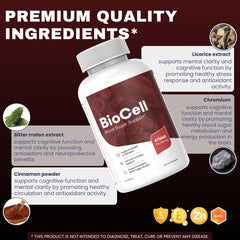 SuppNature Bio Cell Capsules glyco support icon highlights benefits