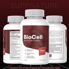 SuppNature Bio Cell Capsules packaging eco design emphasizes quality ingredients