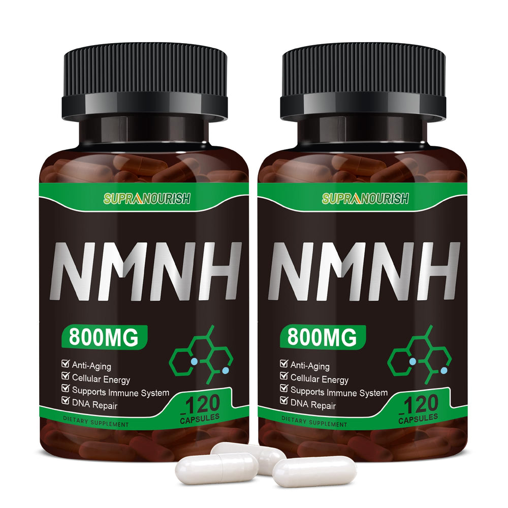 SUPRANOURISH NMNH bottle front for daily NAD+ support