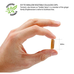 Supreme Herbals vegan capsules provide a clean gluten-free daily option