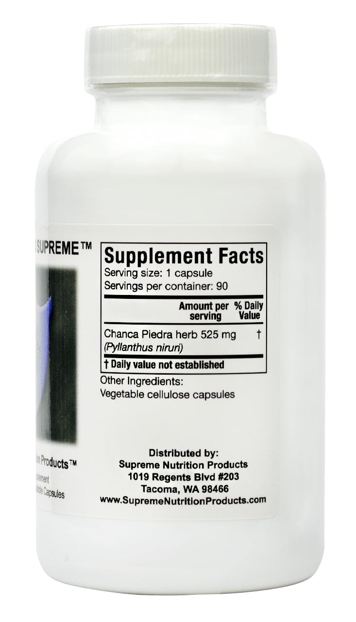 Close-up of Body Guard Supreme capsules highlighting pure herb formulation