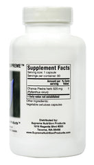 Close-up of Body Guard Supreme capsules highlighting pure herb formulation
