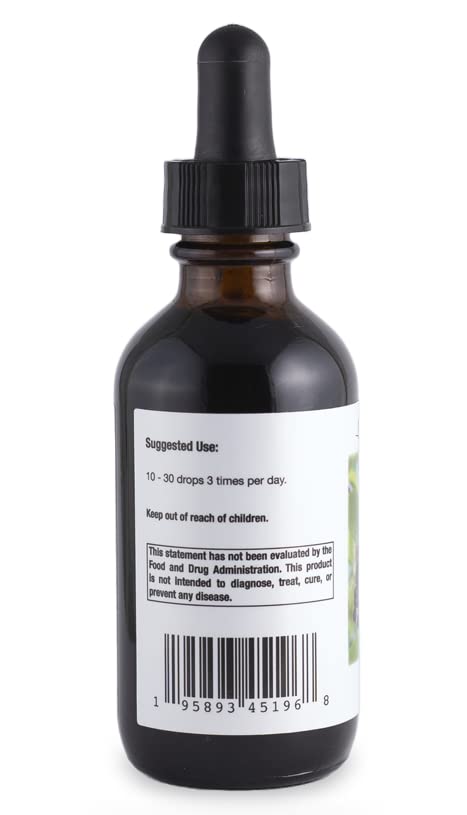 Close-up of dropper for precise elderberry tincture measurements.