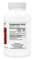 Hemo Guard capsules close-up highlighting pure herbal formula.