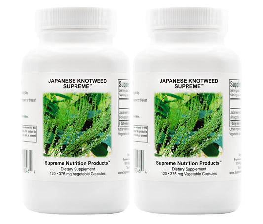 Supreme Nutrition Japanese Knotweed capsules bottle for daily wellness