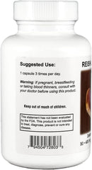 Close up of vegetarian Reishi Supreme capsules ready for daily use