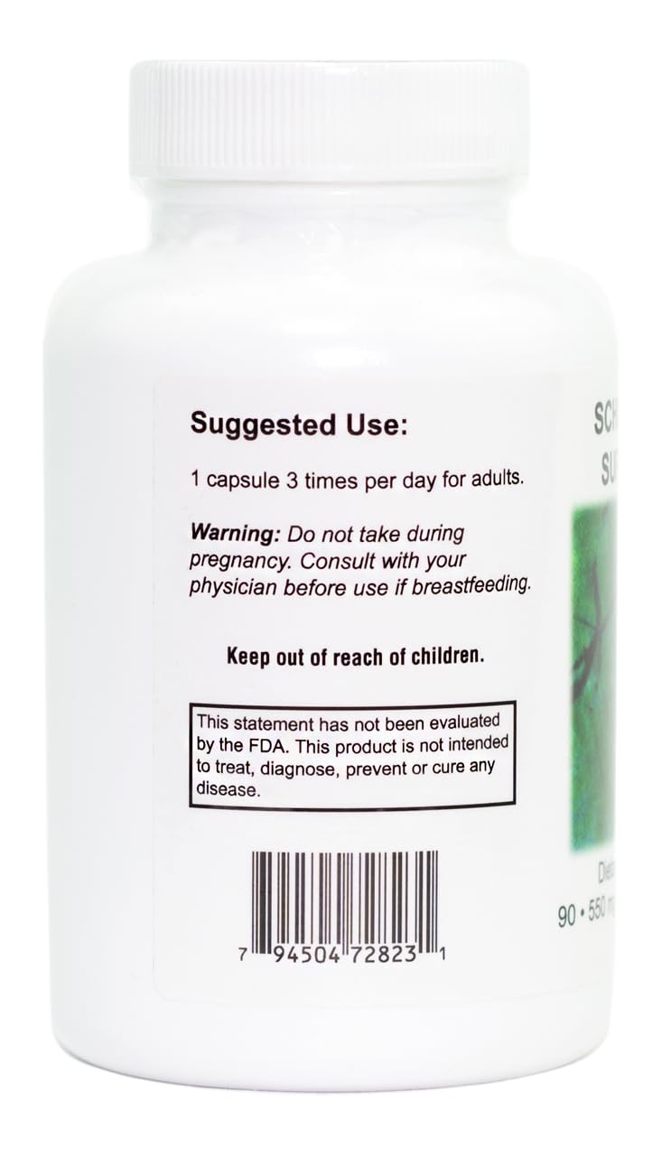 Close-up of Schisandra Supreme capsules for on-the-go daily use.