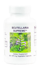 Supreme Nutrition Scutellaria Supreme bottle with capsules for daily routine.