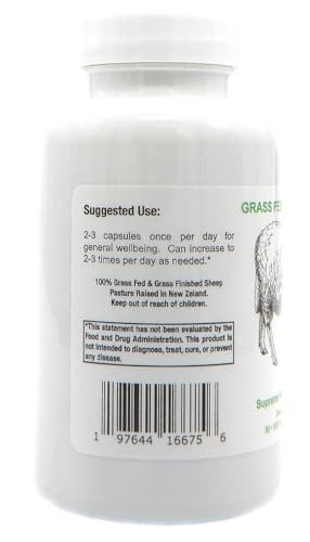 Supreme Nutrition Sheep Thymus capsules ready for daily routine