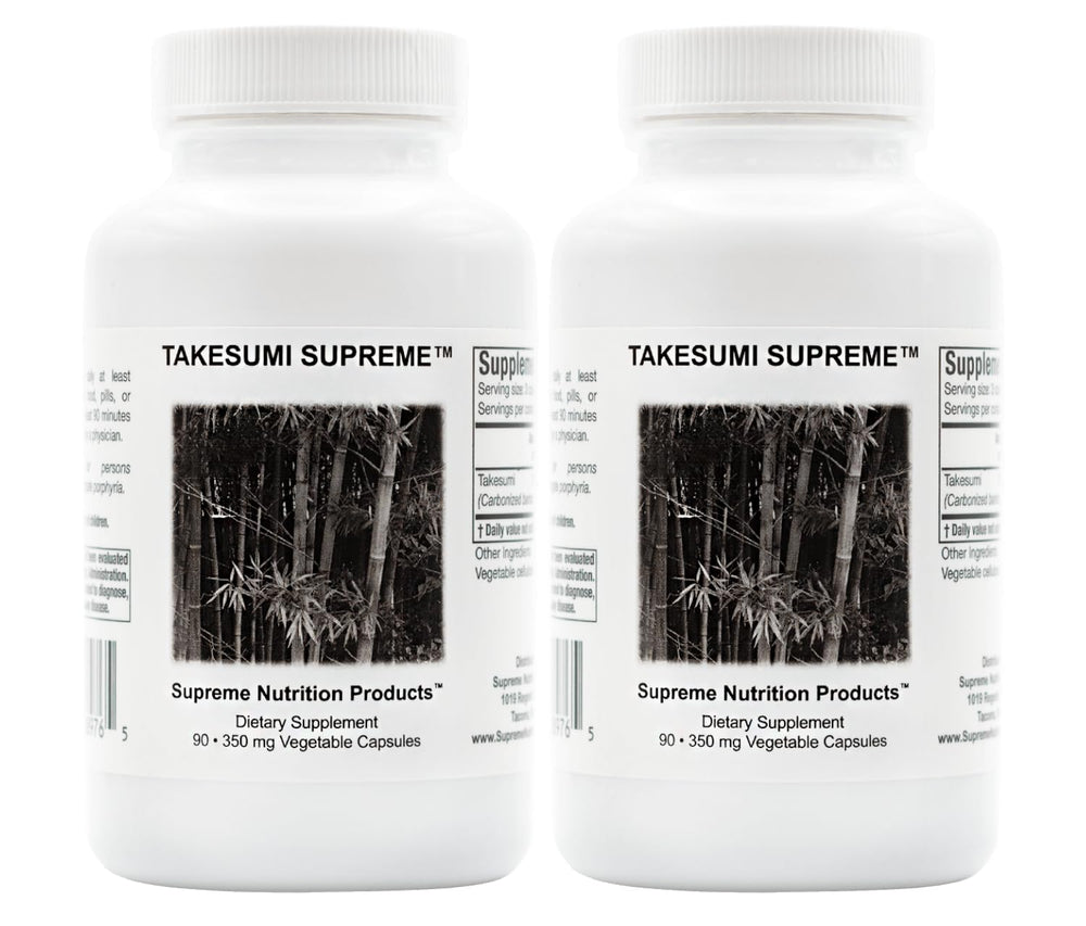 Supreme Nutrition Takesumi Supreme bottle front, plant-based capsules for simple daily wellness