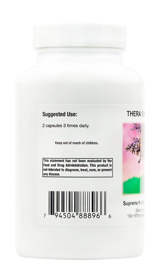 Supreme Nutrition Thera Supreme ingredient blend close-up highlighting natural botanicals.