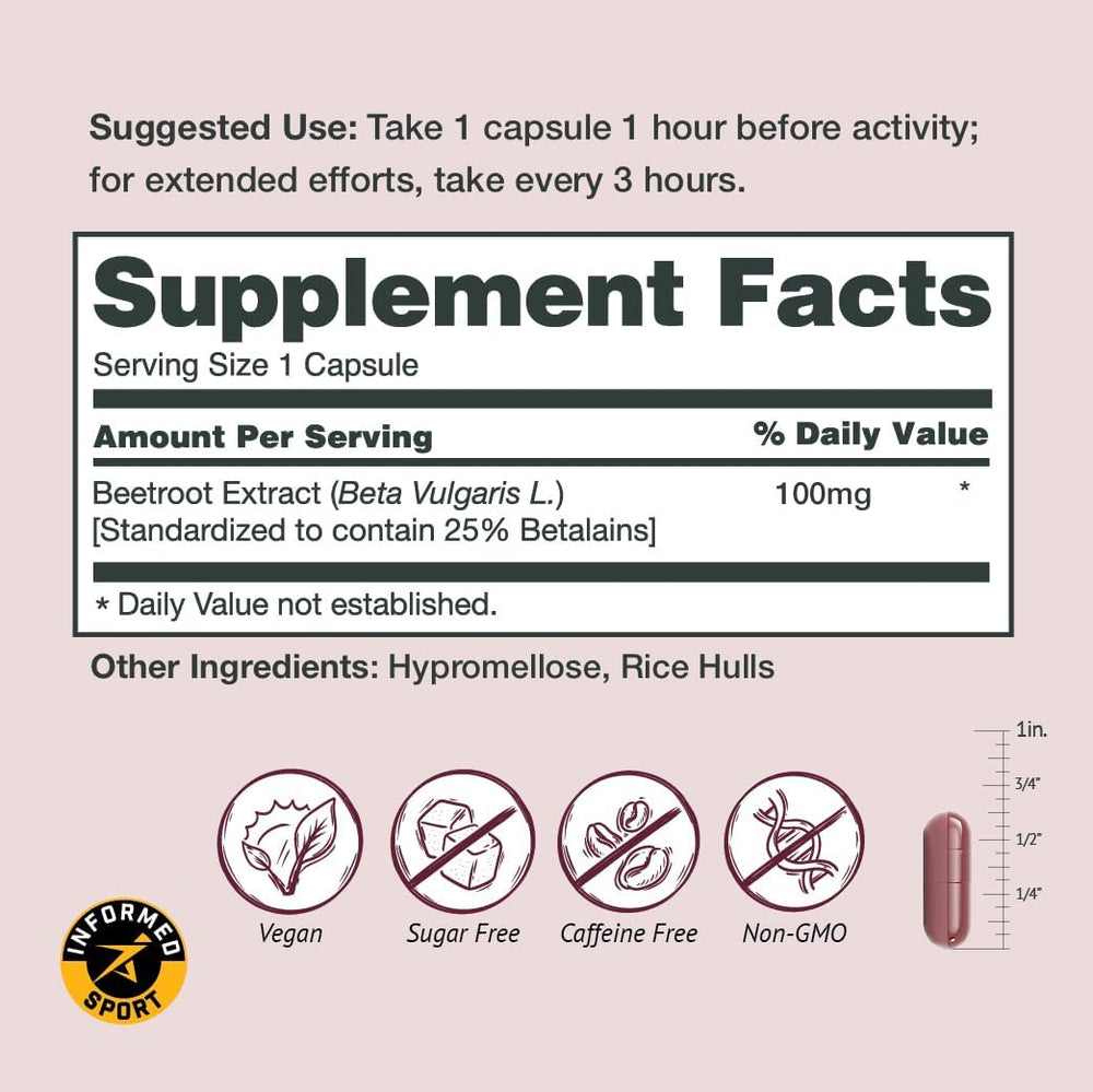 Sur AltRed 25 percent betalain extract close-up shows potent formula